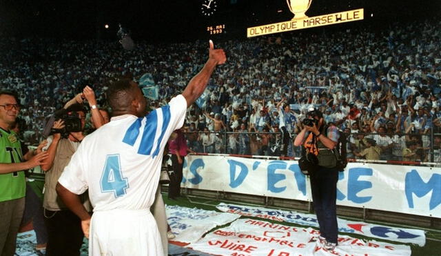 Olympique Marsella tuvo su época gloriosa en los años 90, pero no fue del todo lícita. Foto: AFP