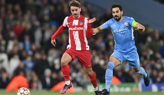 Atlético Madrid vs. Manchester City por un boleto a semifinales. Foto: AFP