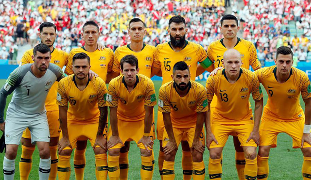 La selección australiana busca volver a participar en una cita mundialista. Foto: EFE