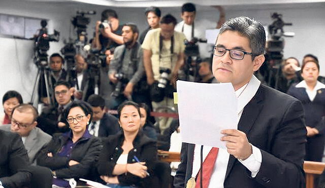 El objetivo. El fiscal José Domingo Pérez indicó que el hurto busca perjudicar la investigación. Foto: Poder Judicial