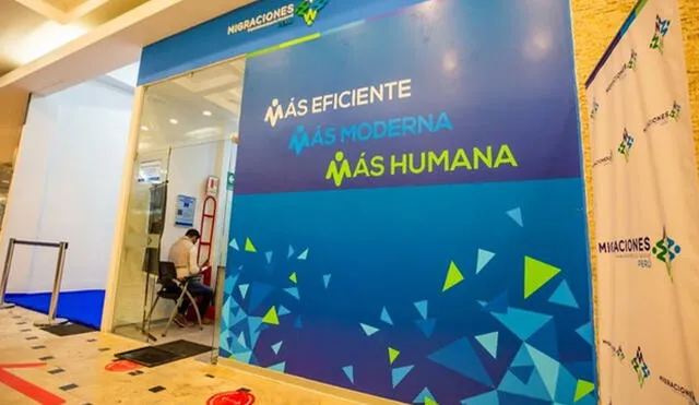 Agencia en el Jockey Plaza se inauguró en 2021. Foto: Migraciones Perú