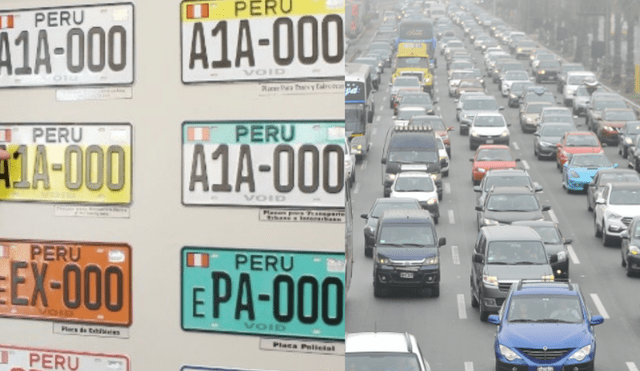 La Asociación Automotriz del Perú (AAP), es la entidad encargada de otorgar las placas de rodajes a los vehículos. Foto: Composición LR/ APP