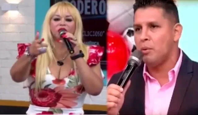 Susy Díaz sorprendió al hacer una fuerte acusación contra Néstor Villanueva. Foto: capturas América TV