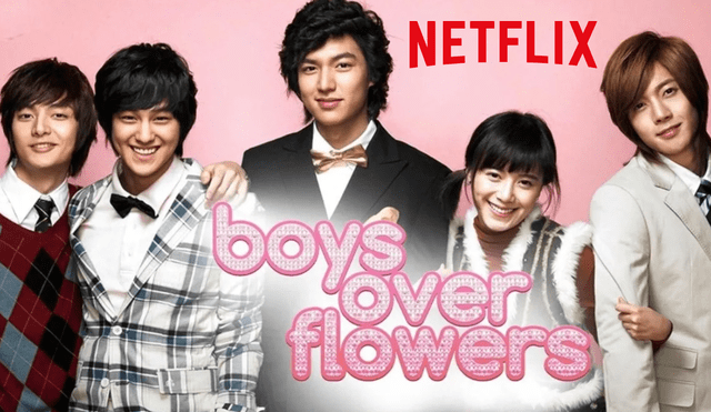 Serie "Boys over flowers" es la adaptación coreana de "Hana yori dango", manga original de Yoko Kamio. Foto: composición KBS2/Netflix