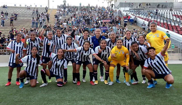 Alianza Lima ganó a Sport Boys por 5-0 en el estadio de San Marcos. Foto: Alianza Lima femenino