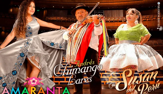 Andrés ‘Chimango’ Lares se presentará por primera vez junto a 2 grandes exponentes de la música andina. Foto: Difusión
