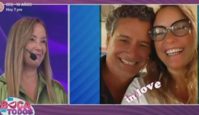 Marisol Aguirre se dio una nueva oportunidad en el amor. Foto: captura de América TV