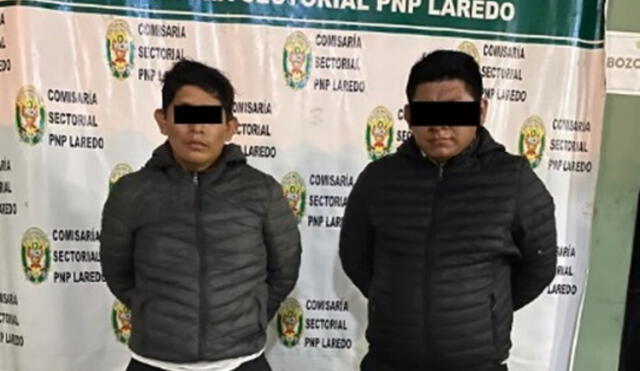 Sujetos fugaron en auto, pero fueron atrapados tras persecución. Foto: PNP