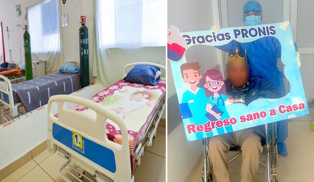 Descenso de número de hospitalizados empezó en febrero. Foto: Hospital Hipólito Unanue