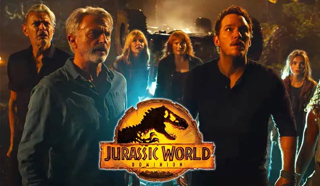 Chris Pratt y Bryce Dallas Howard acompañan a Sam Neill, Laura Dern y Jeff Goldblum en esta nueva aventura. Foto: Universal Pictures