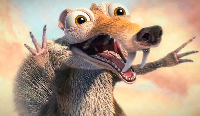 Scrat es uno de los personajes más populares de "La era del hielo". Hace poco, su autoría fue un tema de conversación. Foto: Disney