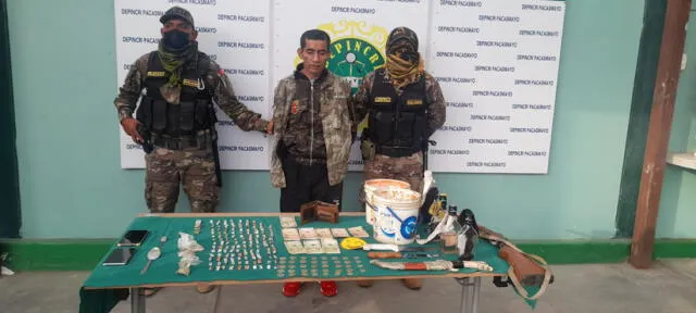 Lucio Guanilo (a) ‘Luto’ tiene 5 ingresos a diferentes penales del país. Foto: PNP