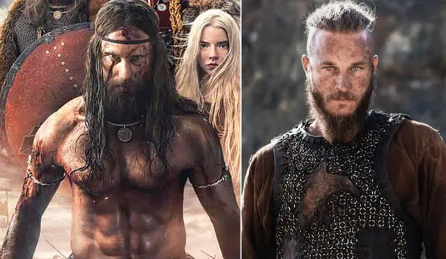 Ambas producciones están ambientadas en la era vikinga. Foto: composición /  Focus Features / History