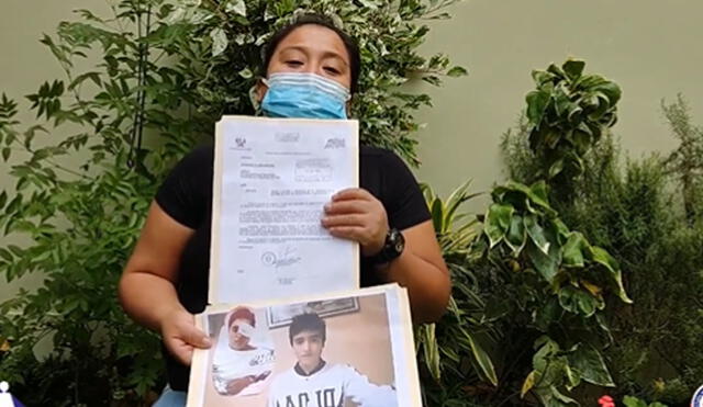 Hermana de Erwin Romero pide justicia y apoyo en el caso. Foto: CNDDHH