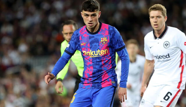 Pedri acumula 22 partidos y cinco goles en la temporada 2021-2022. Foto: FC Barcelona