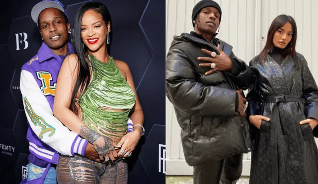 ¿Se acabó el amor? Rihanna espera su primer hijo con el rapero A$AP Rocky, sin embargo, una infidelidad habría terminado su relación. Foto: Rebel Nation, Twitter