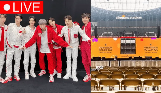 BTS logró sold out para las 4 fechas de "Permission to dance on stage" en Las Vegas. Foto: composición La República/Hybe