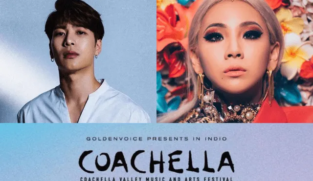 En "Coachella 2022", actores coreanos y chinos se presentarán en el festival como Jackson y CL. Foto composición: JYP Entertainment, Wikifandom y Coachella.