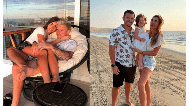 Korina Rivadeneira y Mario Hart contrajeron matrimonio en el 2017 y están a la espera de su segundo hijo. Foto: composición Korina Rivadeneira/Instagram