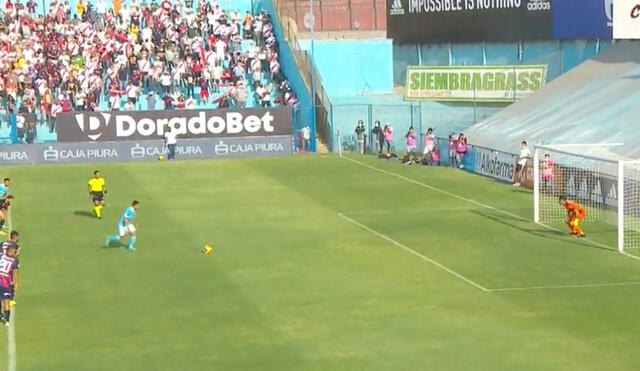 Irven Ávila anotó su doblete desde el punto de penal. Foto: captura Gol Perú