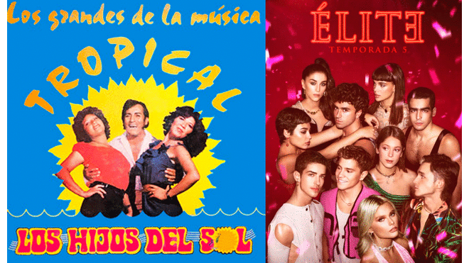 Élite 5: Protagonistas de la serie española bailaron al ritmo de la canción "Cariñito" en 2019. Foto: composición Instagram/Spotify