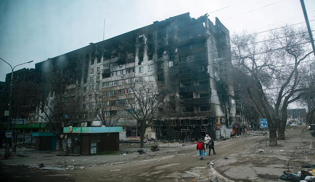 Rusia mantiene bajo asedio a Mariúpol desde hace varios días. Foto: EFE