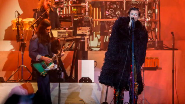 Coachella 2022: Harry Styles lució un traje de lentejuelas en su primera presentación del festival. Foto: Andy Abeyta/The Desert Sun