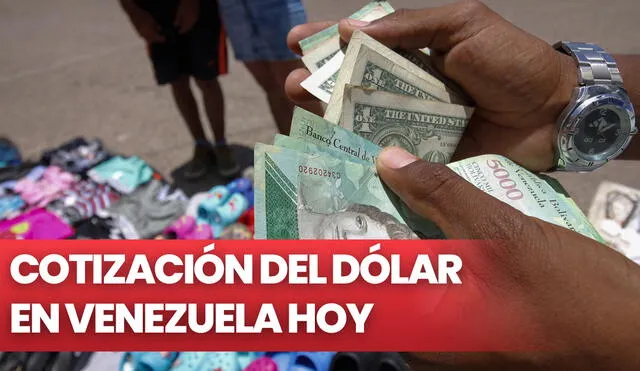 Entérate del precio del dólar en Venezuela hoy, según Dólar Monitor y DolarToday. Foto: EFE