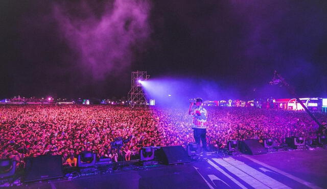 La primera vez que Duki hizo un concierto en Perú fue en 2019. Foto: Instagram/Duki