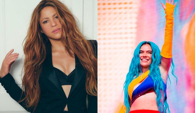 Shakira se pronunció sobre el homenaje de Karol G en el festival de música de Coachella. Foto: composición Shakira, Karol G/Instagram.