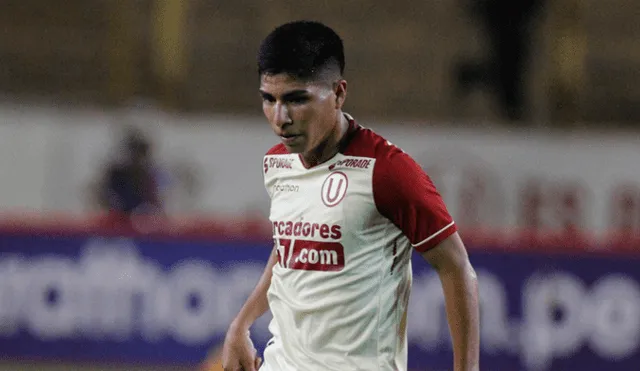 Piero Quispe debutó en Universitario en 2021. Foto: GLR