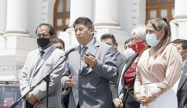 Descontento. Perú Libre no tomó bien las declaraciones del cardenal Pedro Barreto.