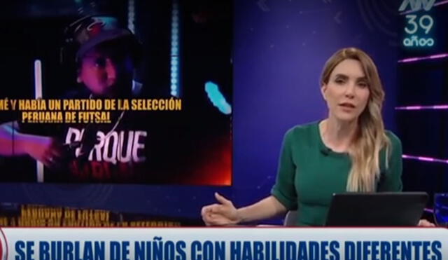 Juliana Oxenford volvió a condenar los dichos vertidos en "Hablando huevadas". Foto: captura ATV