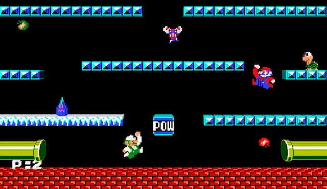 Primer videojuego donde Mario Bros y su hermano Luigi son los protagonistas. Foto: captura de YouTube