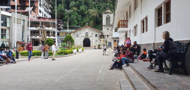 Turistas esperan que se concrete su evacuación. Foto: Municipalidad Distrital de Machupicchu