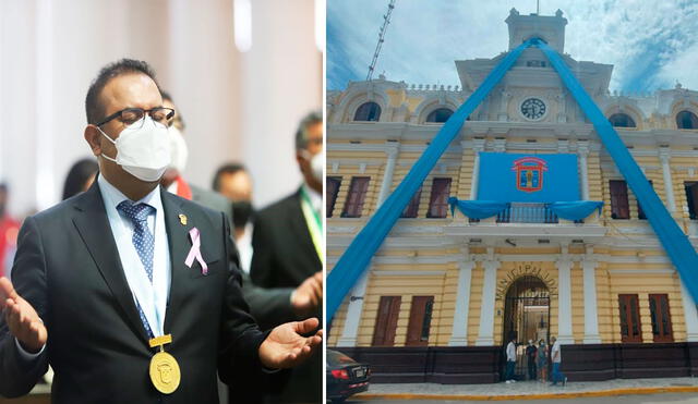 Surge un nuevo hecho cuestionado a la gestión de Marcos Gasco en el municipio de Chiclayo. Foto: Composición La República
