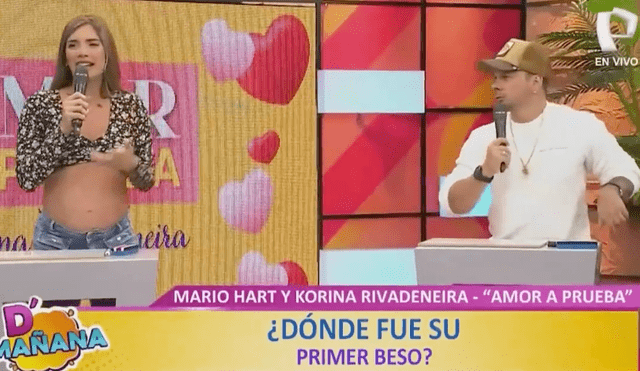 "El que persevera triunfa", dijo Mario Hart tras las declaraciones de Korina Rivadeneira. Foto: Panamericana TV