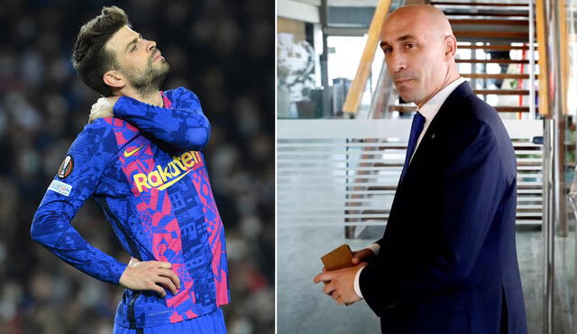 Los audios entre Gerard Piqué y Luis Rubiales datan del 2019. Foto: composición/EFE