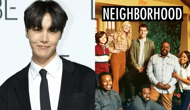 El nuevo cameo de BTS en una serie internacional es protagonizado por J-Hope, quien tuvo una mención honrosa en "The neighborhoood". Foto: composición Hybe/CBS