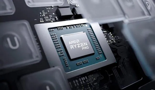 El Ryzen 7 PRO 6850U promete hasta 29 horas de autonomía. Foto: AMD