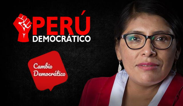 La congresista Margot Palacios presentó un proyecto de ley para la elección de una asamblea constituyente. Foto: composición Jazmin Ceras.