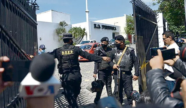 Ataques. El diario La Prensa, de Nicaragua, fue confiscado por el Gobierno de Daniel Ortega por ser crítico a su gestión. Foto: Diario La Prensa - Nicaragua