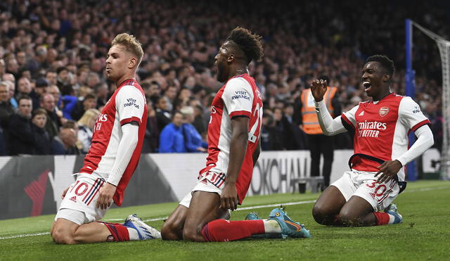 Con el triunfo, Arsenal iguala a Tottenham en la tabla y aún pelea por el puesto de Champions League. Foto: Premier League