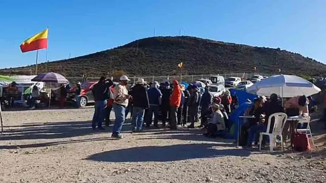 Los comuneros se encuentran ubicados en un sector cercano a Viña Blanca en espera de la labor policial. Foto: referencial Radio Sol