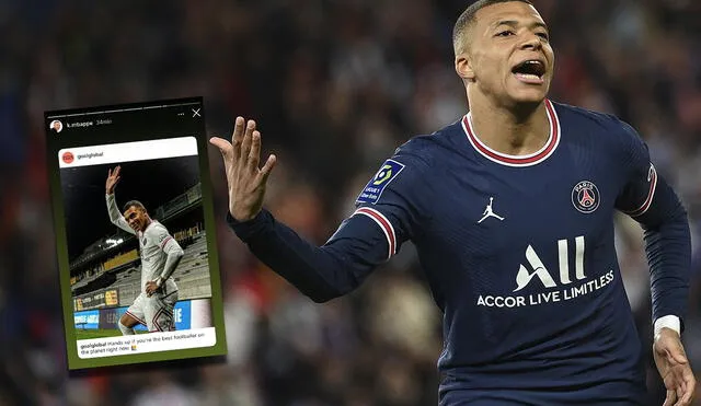 Kylian Mbappé es el actual goleador de la Ligue 1. Foto: AFP/captura Instagram Kylian Mbappé