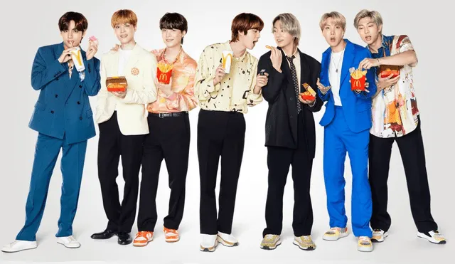 Colaboración BTS Meal estuvo disponible de mayo a junio del 2021. Foto: McDonald's