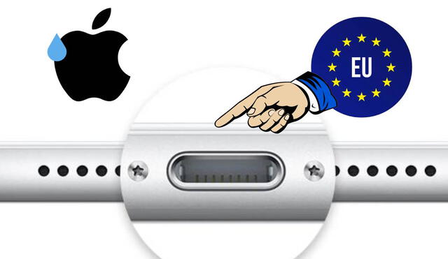 La Unión Europea no se anda con rodeos y aseguran que Apple debe usar un cable estándar si realmente les concierne el problema de la basura electrónica. Foto: Composición LR