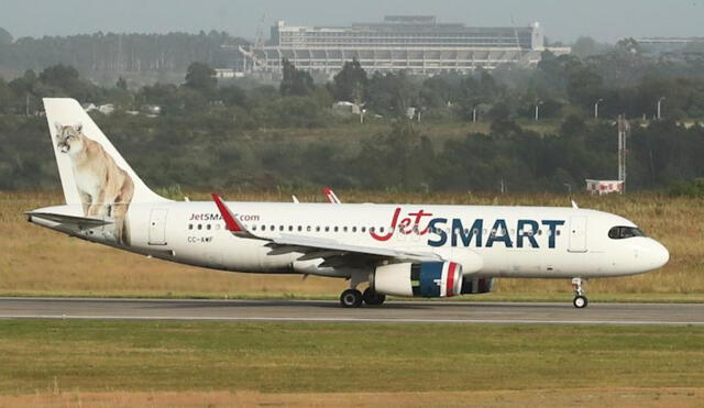 Perú es el tercer país de Sudamérica donde opera Jetsmart, después de Chile y Argentina. Foto: EFE