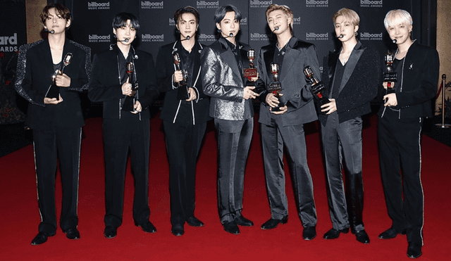 El grupo coreano BTS ha sido nominado a los premios de Billboard desde el 2018. Foto: Billboard