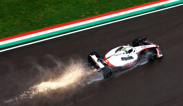 Haas en Imola. Foto: F1.